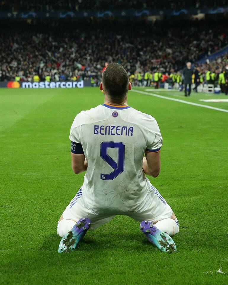 Son Dakika: UEFA Şampiyonlar Liginde Karim Benzemanın gecesi PSGyi 17 dakikada yıktı... Tarihi performans...