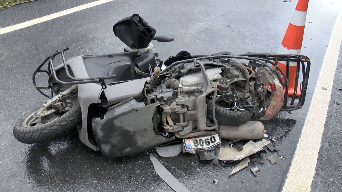 Sarıyer deki kadının otomobille çarptığı motosikletli vefat etti #1