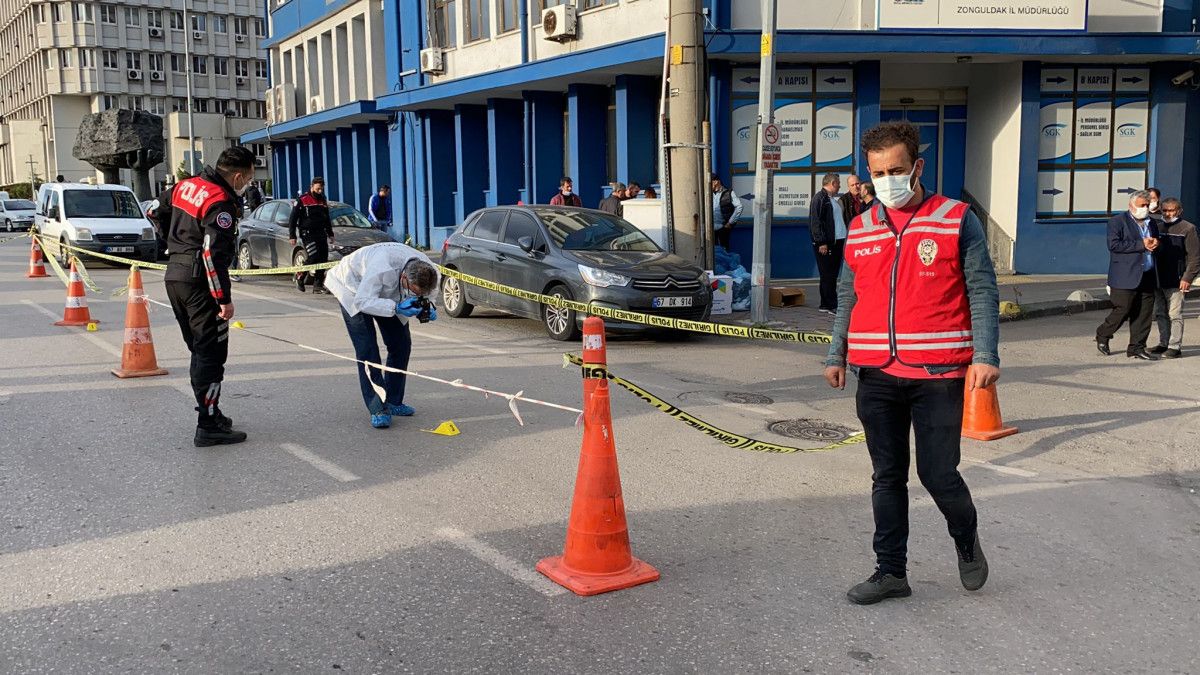 Zonguldak ta trafikte milli sporcuyu vuran taksici tutuklandı #5