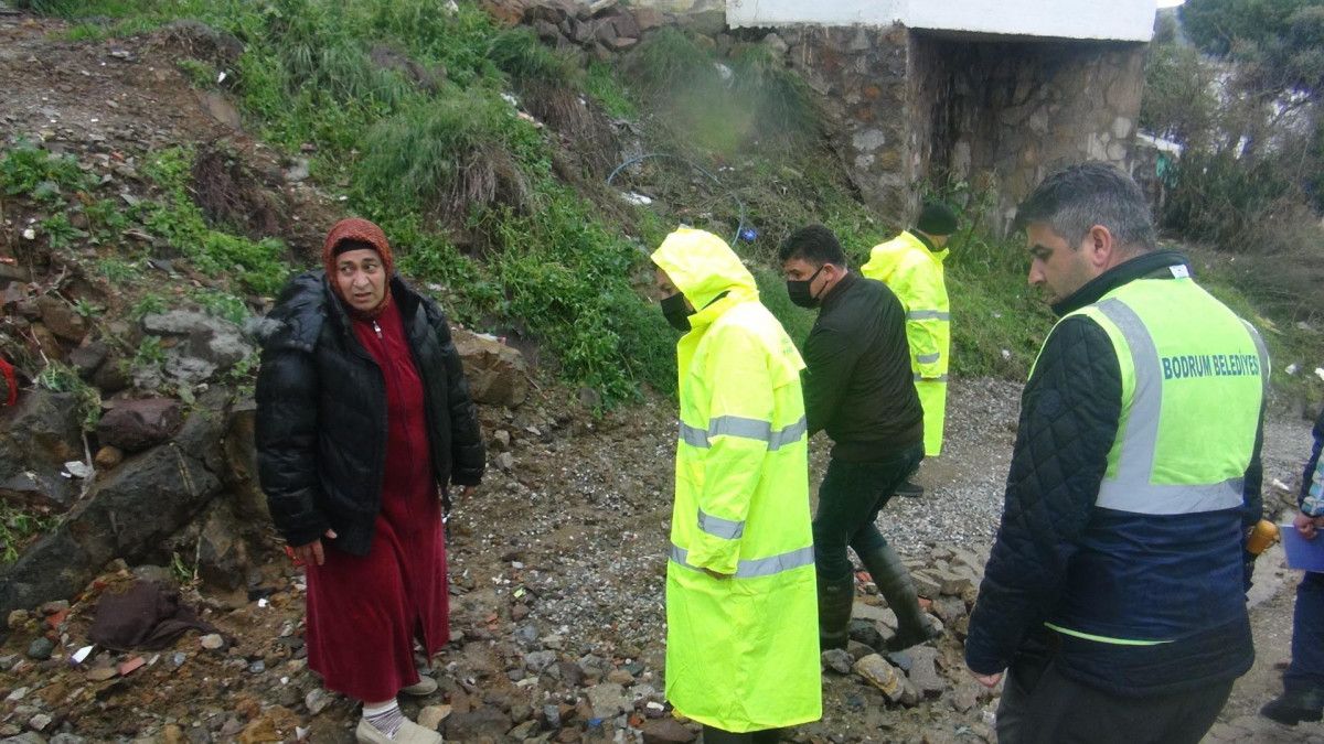 Bodrum da yağmurun bilançosu: 131 ev ve iş yerini su bastı #5