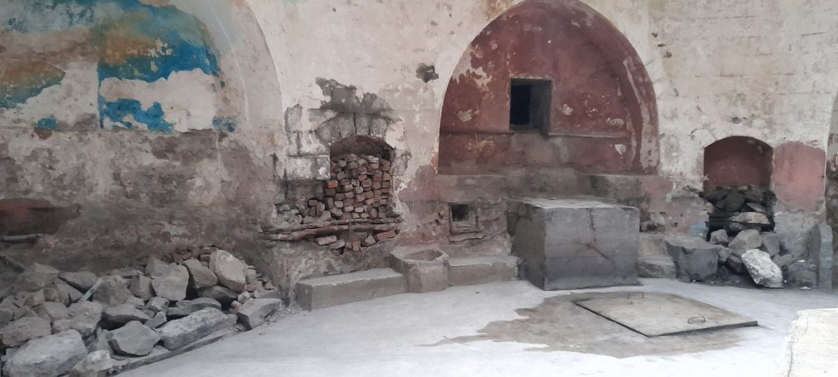 Diyarbakır da 500 yıllık hamam tahrip edildi #10