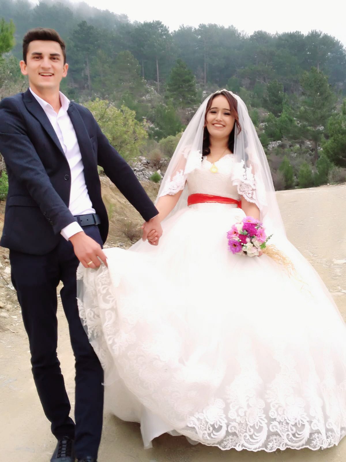 Antalya da doğuma giden eşini motosikletle takip ederken öldü #8