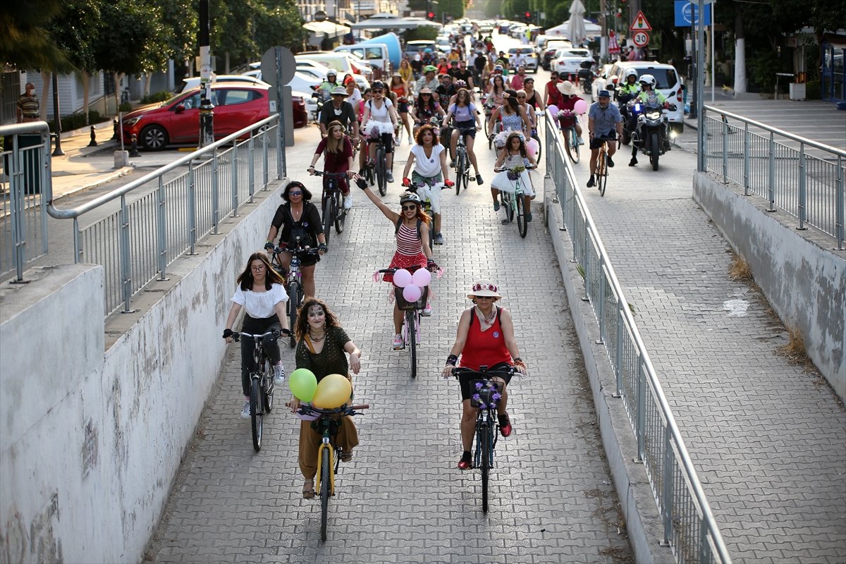 Türkiye nin dört bir yanında Süslü Kadınlar Bisiklet Turu düzenlendi #11