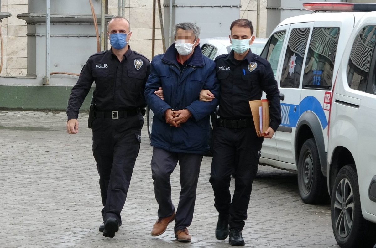 Samsun’da camide hırsızlık yapan şahsı gözaltına alındı #1