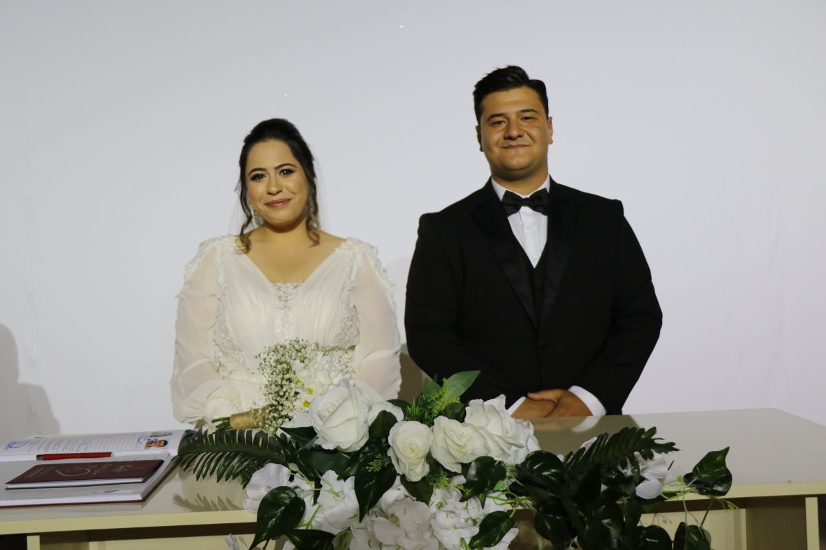 Darbedilen İHA Muhabiri Mustafa Uslu evlendi #6