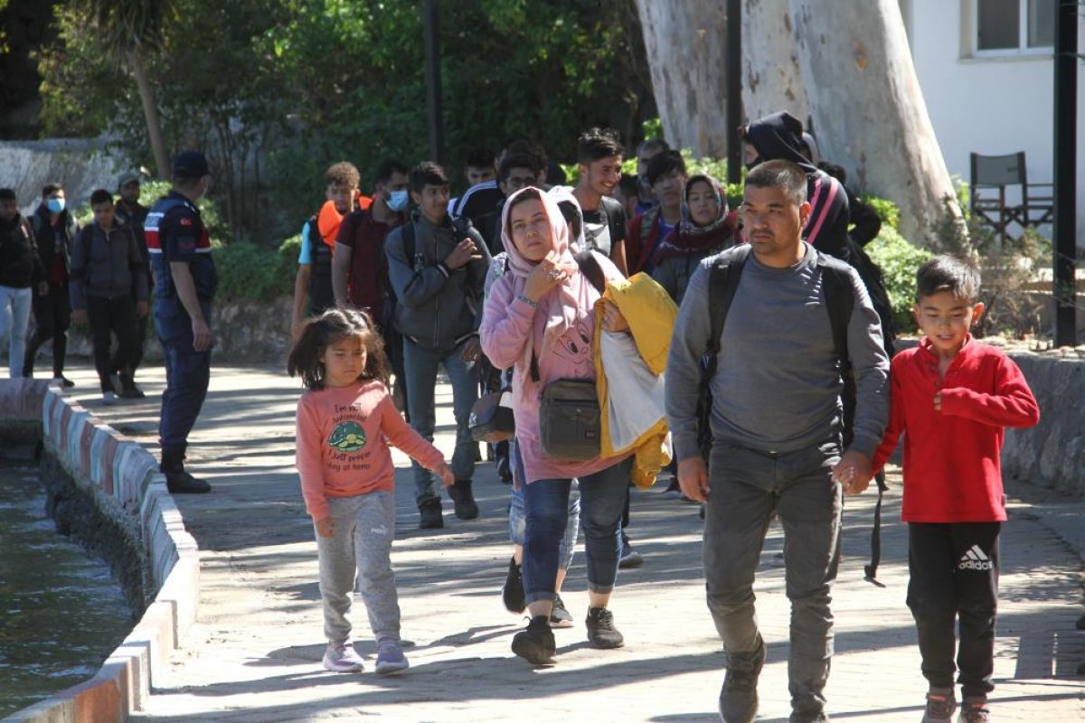 Fethiye de 254 düzensiz göçmenin yeri tespit edildi #1