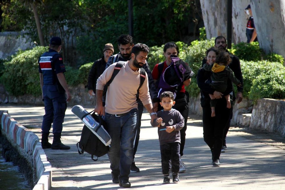 Fethiye de 254 düzensiz göçmenin yeri tespit edildi #3