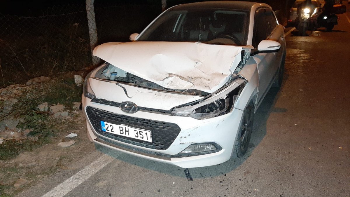 Edirne de feci kaza: 4 yaralı #4