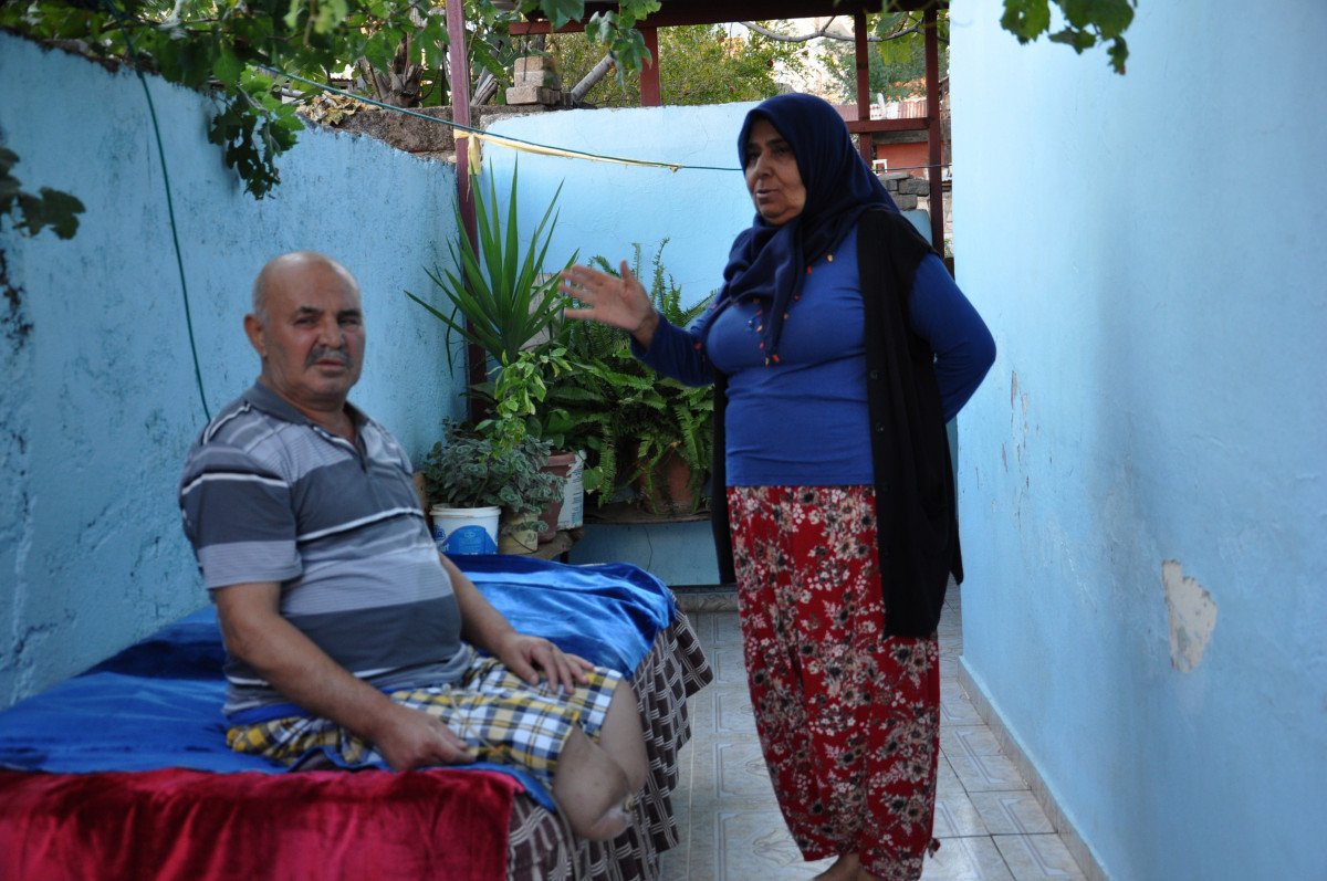 Gaziantep’te, ayakları kesilen adamın akülü sandalye çağrısı #2