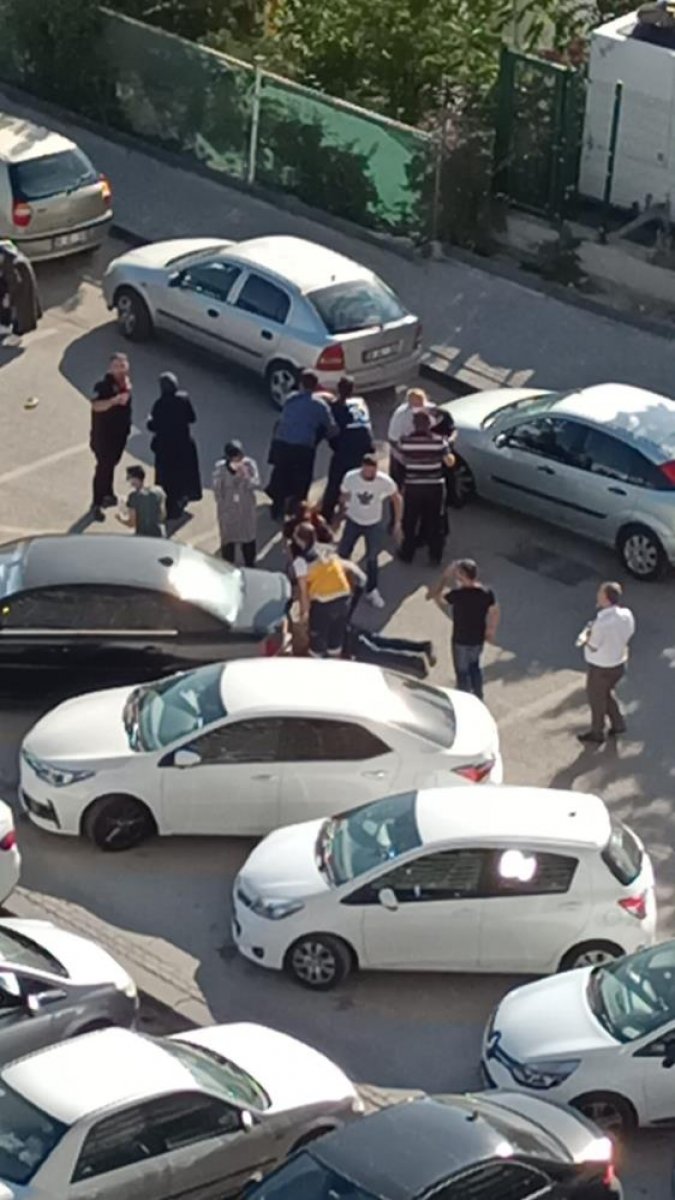 Ankara da park yeri kavgasında biri çocuk 2 kişi ezildi #1