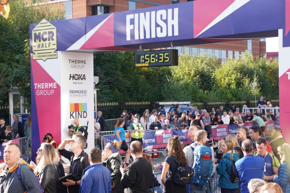 İngiltere de koronavirüsten bu yana ilk maraton #5
