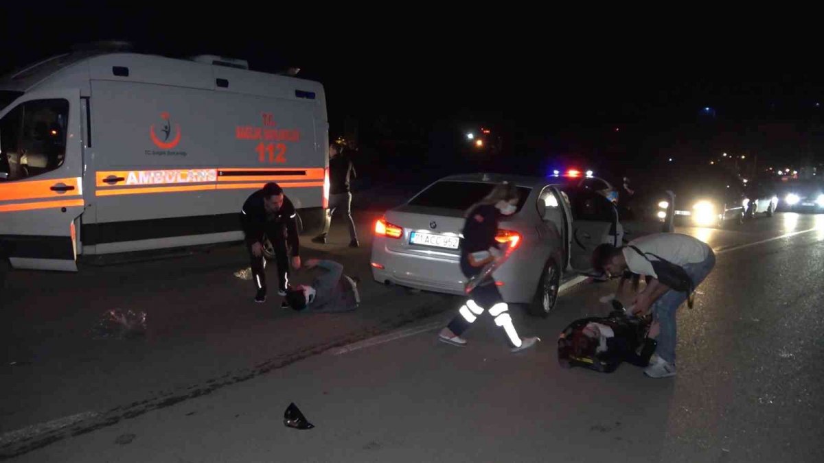 Kırıkkale’de korkunç kaza: 8 yaralı #1