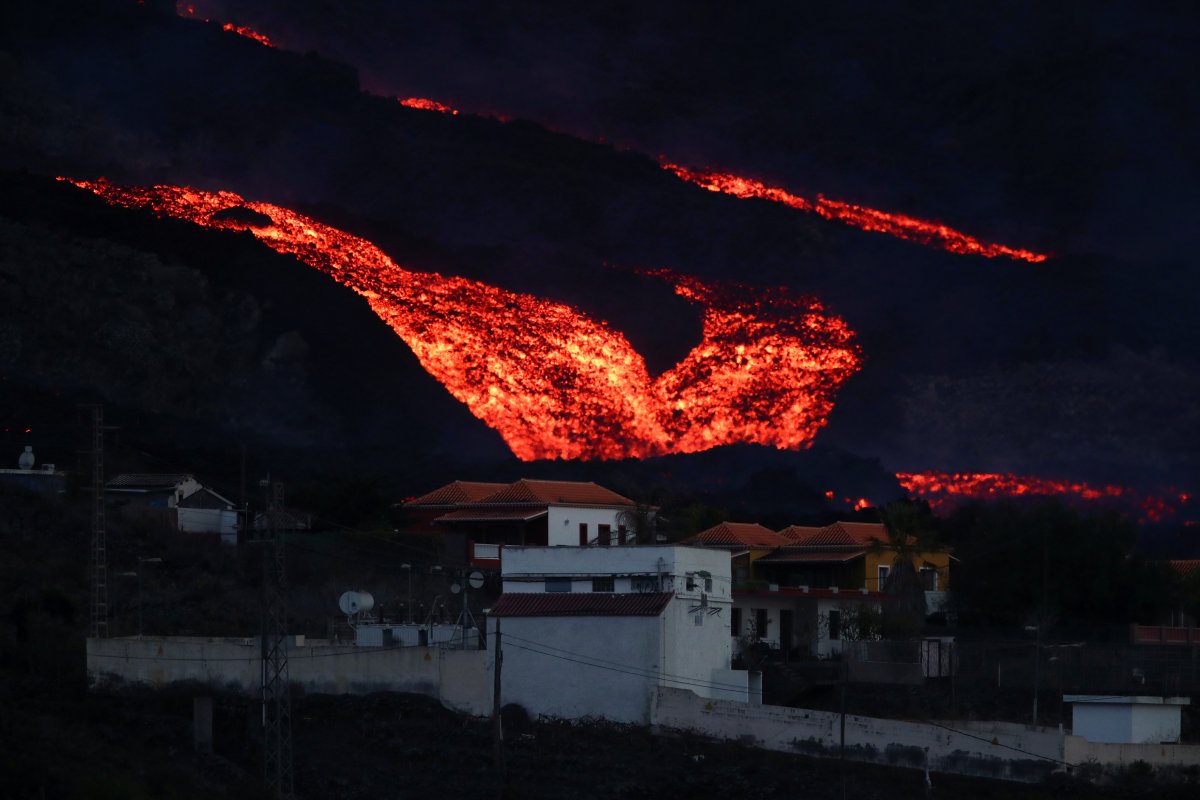 La Palma Adası nda lavlar 1458 binayı yakıp yıktı #2
