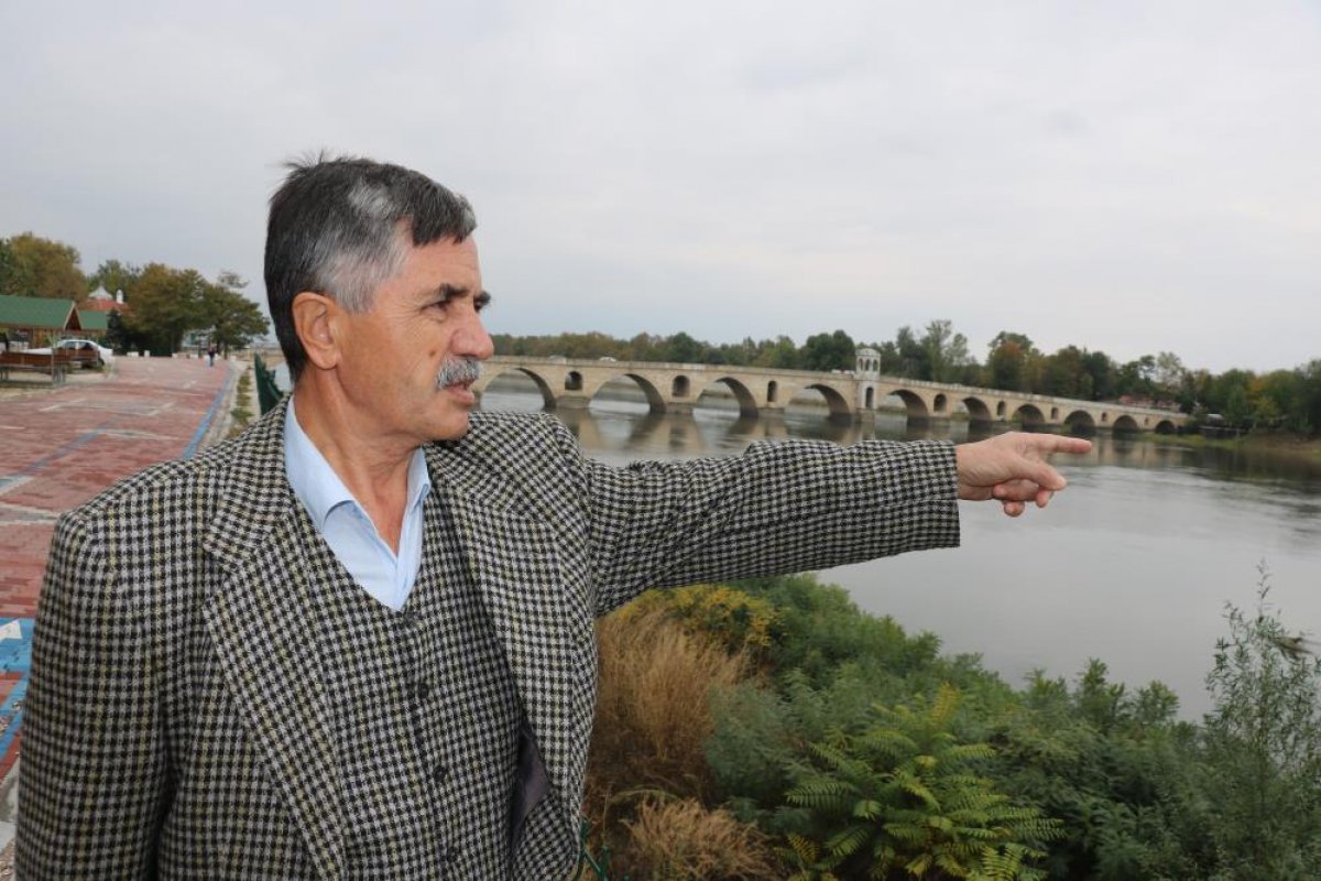 Edirne de nehirlerde su taşkını yaşandı #2
