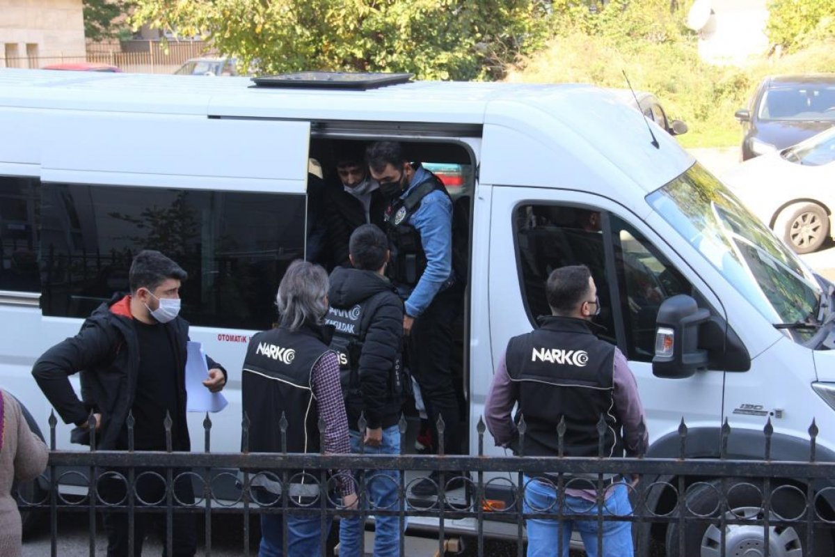 Zonguldak ta uyuşturucu tacirlerine operasyon: 6 tutuklu #1