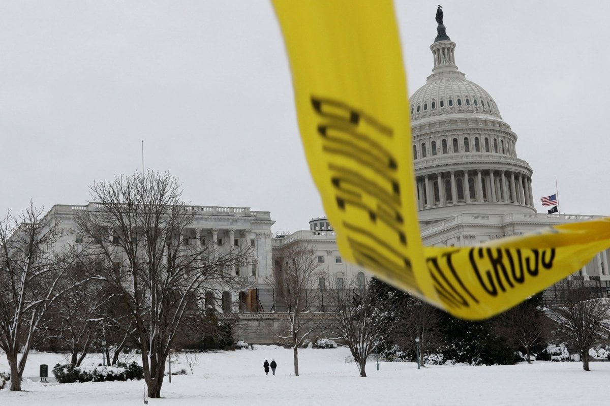 ABD Kongresi nde 6 Ocak baskınının yıl dönümü için güvenlik önlemleri #3