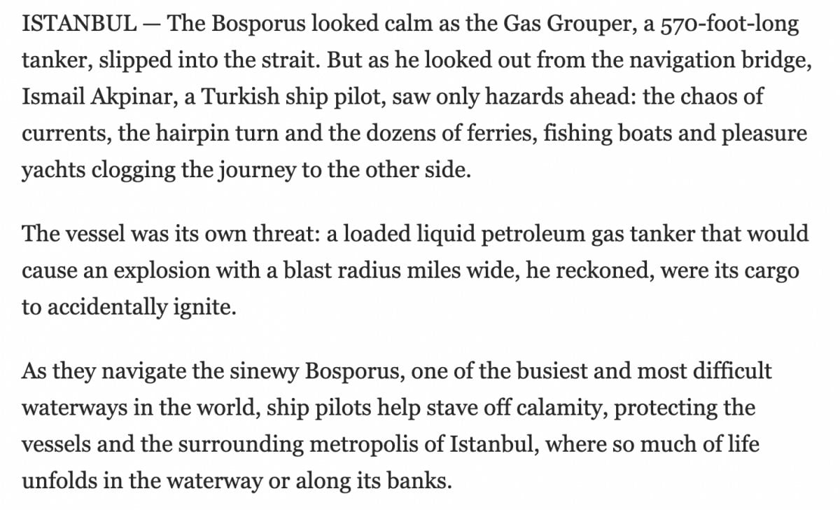 Washington Post tan Kanal İstanbul gereksiz yazısı #2