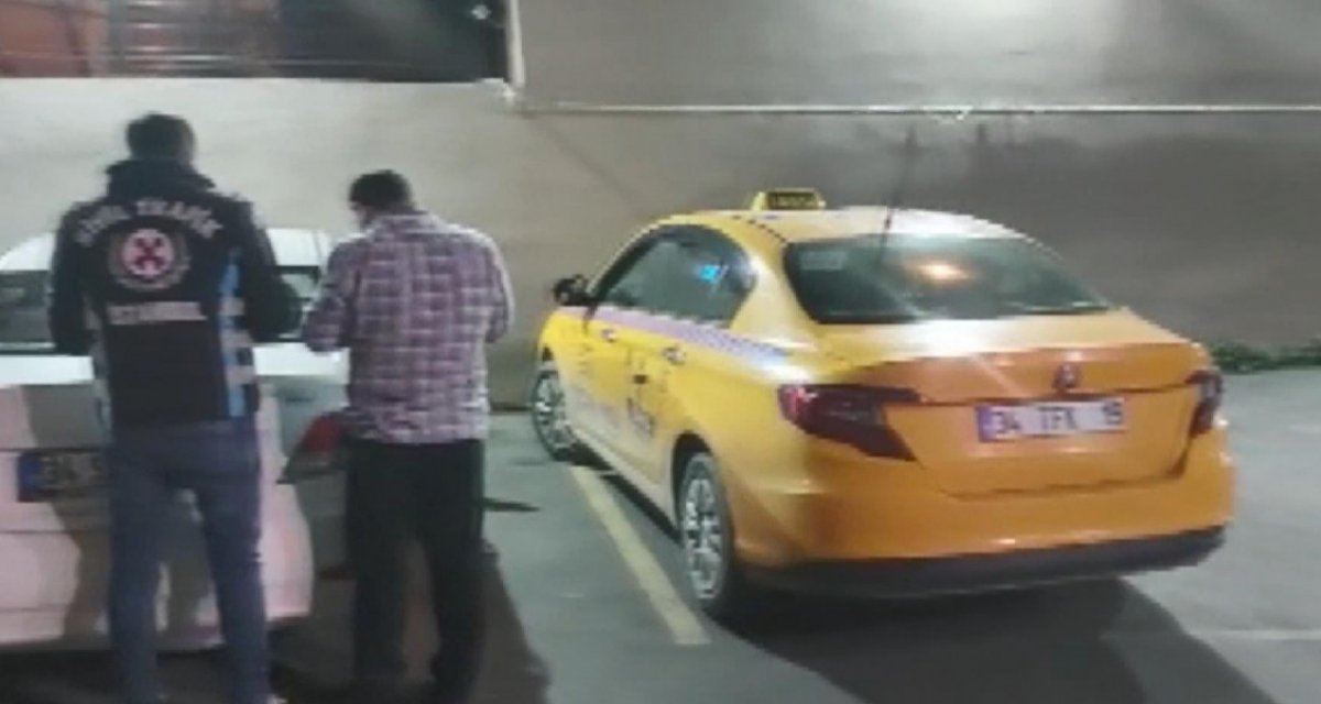 Arnavutköy deki makasçı taksiciye 2 bin lira ceza #3