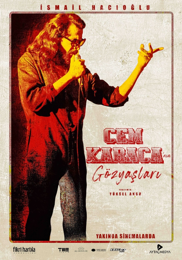 İsmail Hacıoğlu'nun Cem Karaca'yı canlandırdığı film, afişiyle gündem oldu