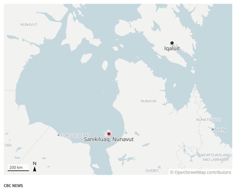 Nunavut, Sanikiluaq'ta medevac uçağı pisti geçtikten sonra 4 tehlikesiz