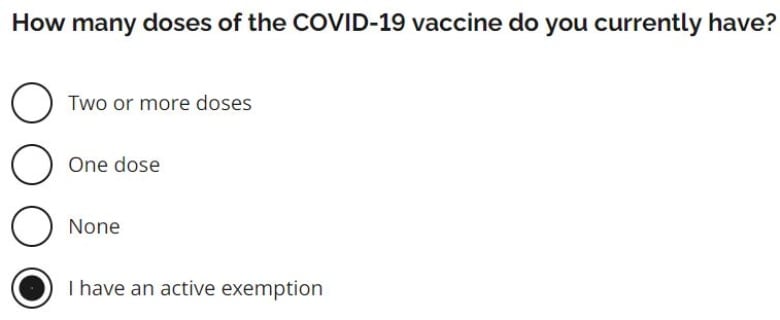 Ontario'nun COVID-19 aşı tıbbi muafiyetleri üzerindeki baskısı işe yarıyor gibi görünüyor