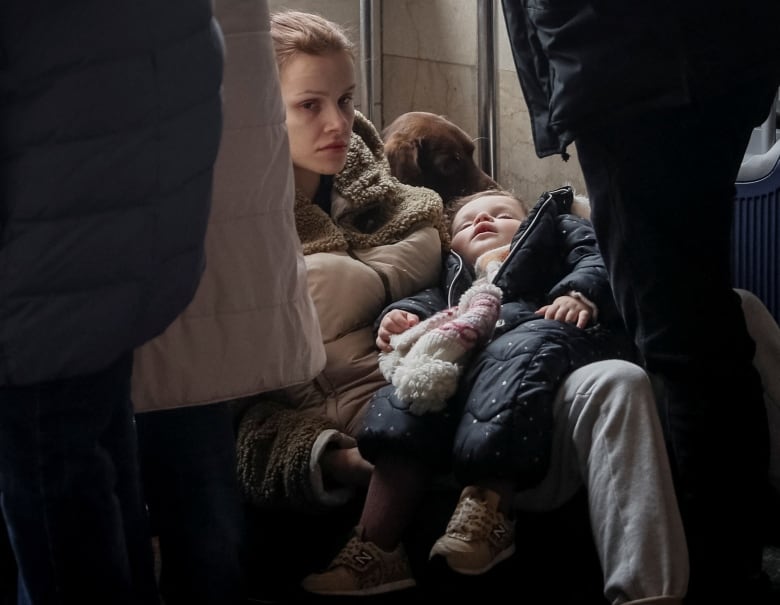Ukrayna'da çocuklar savaşın kaosuna yakalandı