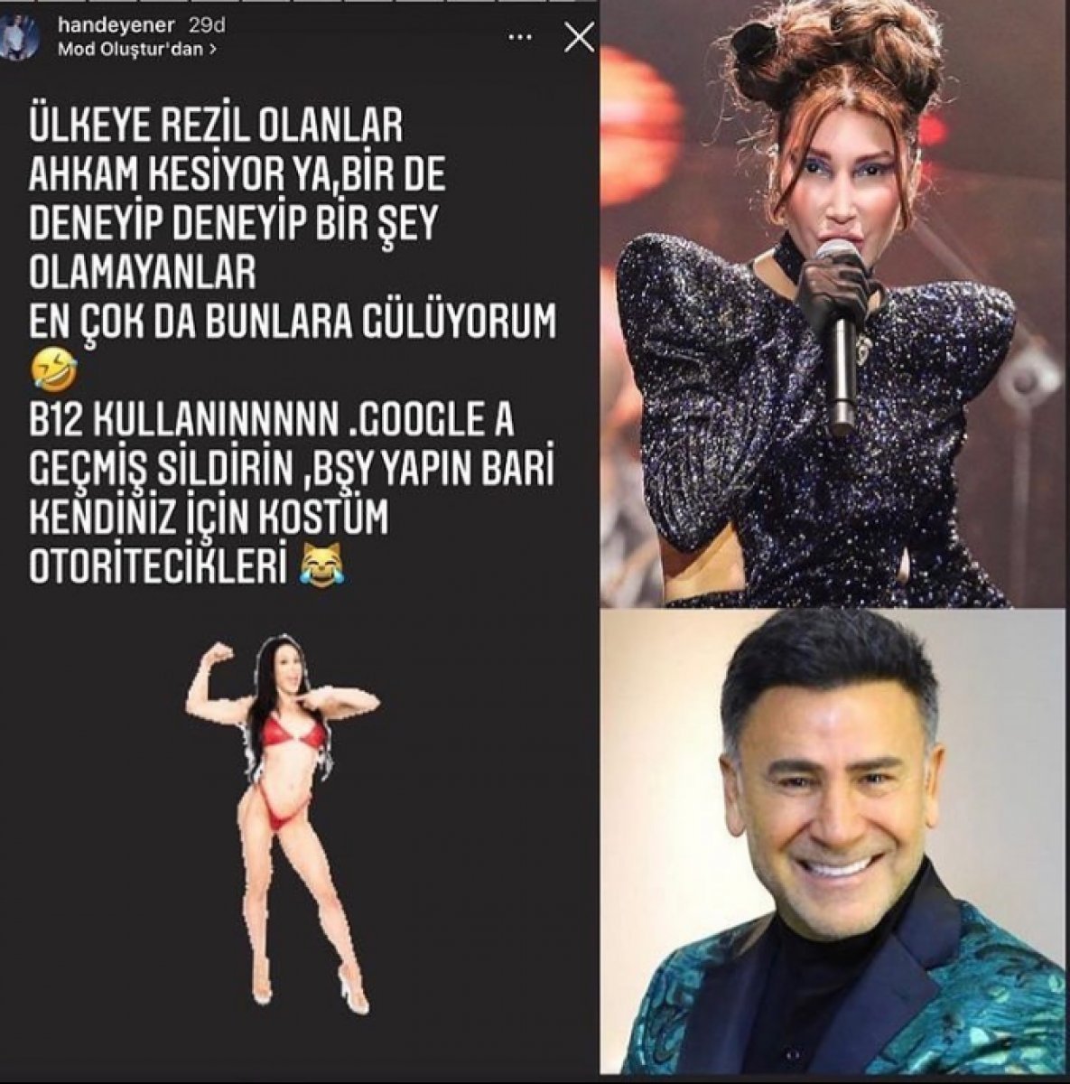 Hande Yener den İzzet Yıldızhan a cevap #3